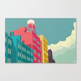 NYC 10th street Canvas Print