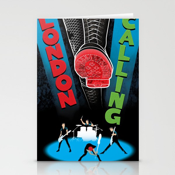 London Calling Stationery Cards