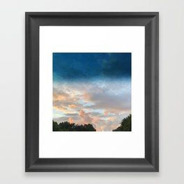 Sunset Sky Framed Art Print
