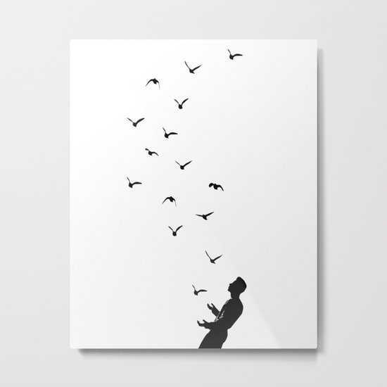 Set Free #society6 #decor #buyart Metal Print