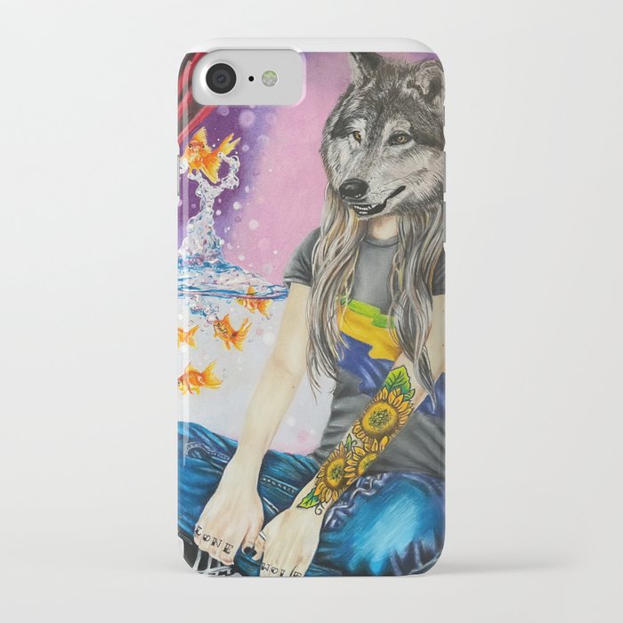 Lone Wolf  iPhone Case