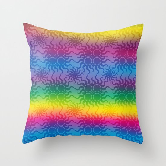 Sunny! Sunny! Sunny! Throw Pillow