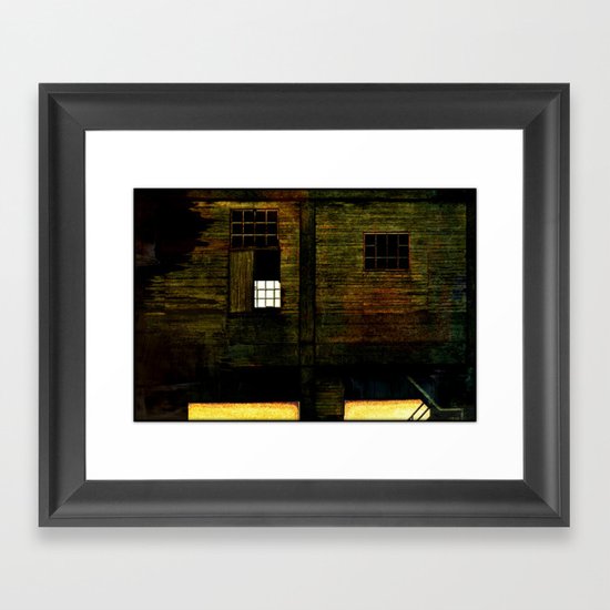 Deserted house Framed Art Print