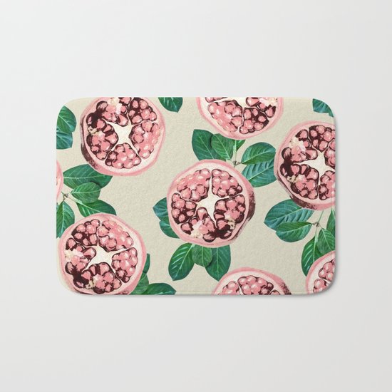 Pomegranate V2 #society6 #decor #buyart Bath Mat
