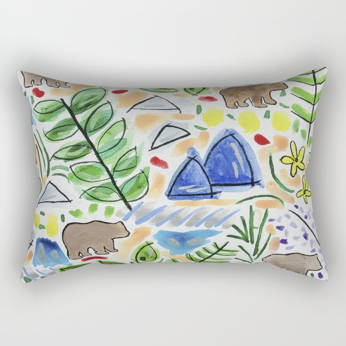 Highlands Rectangular Pillow by Parrish Hoag Society6