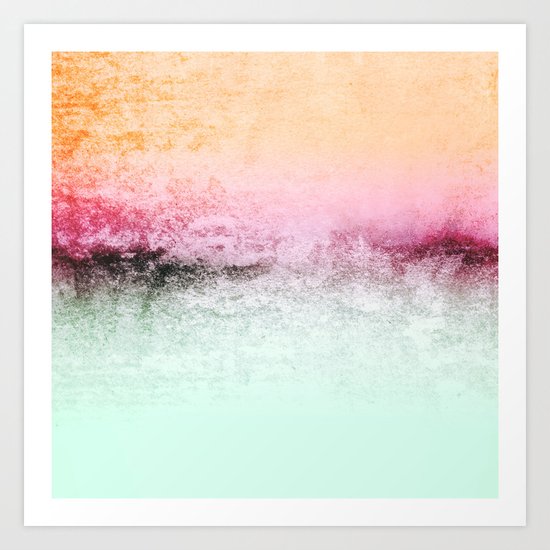 SUNDREAMER MINT Art Print