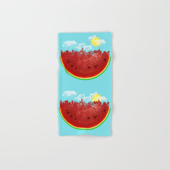 Watermelon City Hand & Bath Towel