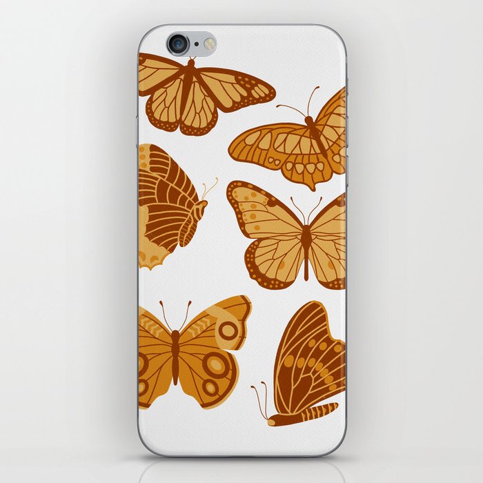 Texas Butterflies – Golden Yellow iPhone Skin