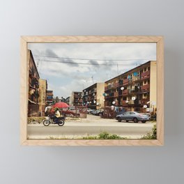 21 road, Festac Town  Framed Mini Art Print