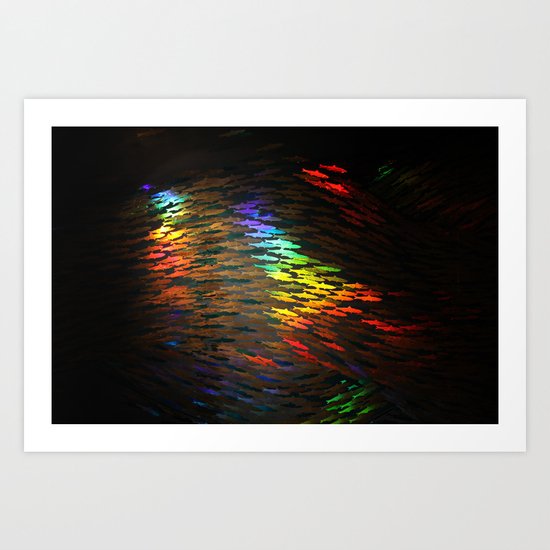 School of Fish Art Print