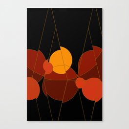 The Yellow One is the Sun Canvas Print