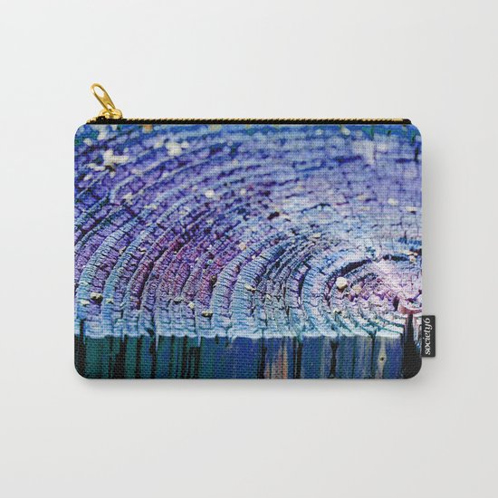 Rings in Blue Carry-All Pouch