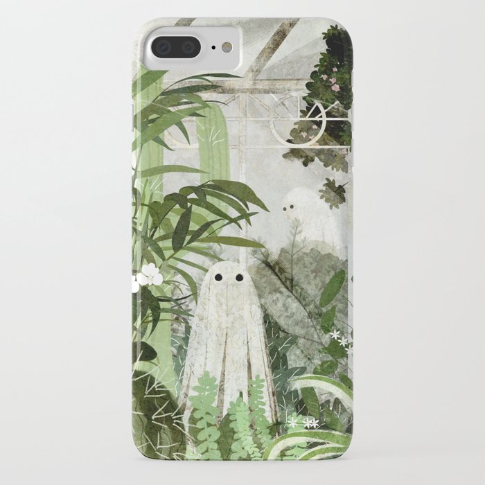 There's A Ghost in the Greenhouse Again iPhone Case