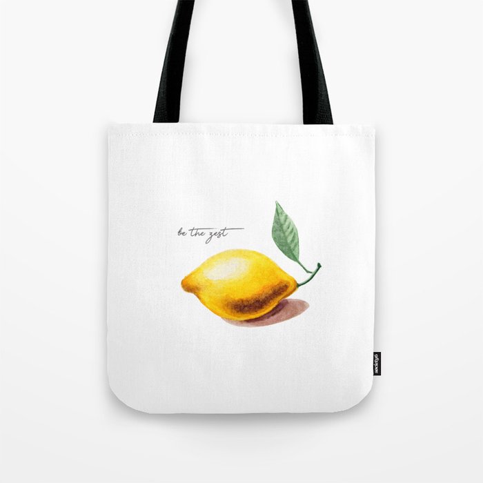 be healthy: lemon Tote Bag