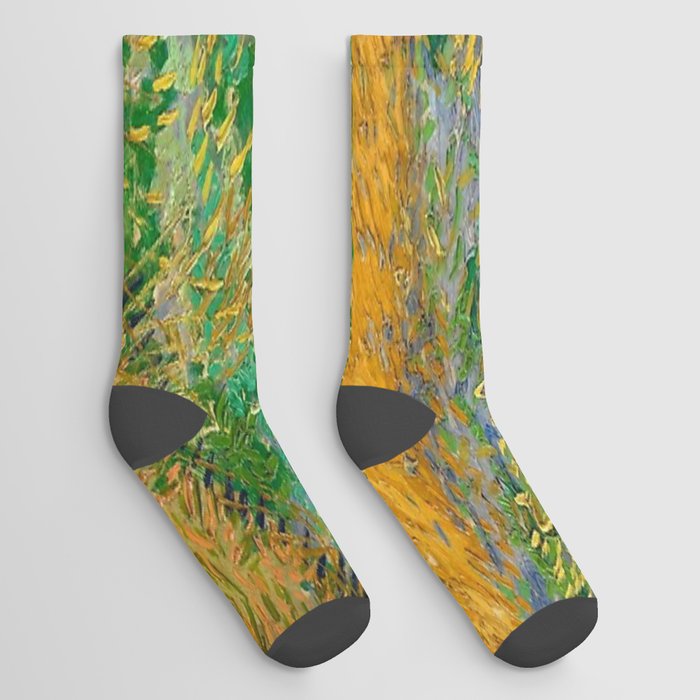 Vincent van Gogh Wheatfield, 1888  Socks