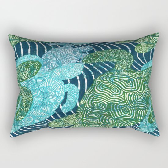 sea turtles Rectangular Pillow