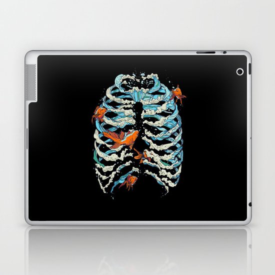 FISH BONE Laptop & iPad Skin