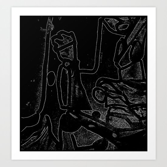 Lines Art Print