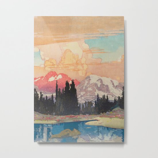 Storms over Keiisino Metal Print