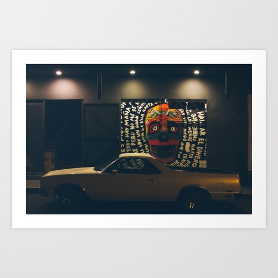 California El Camino Art Print