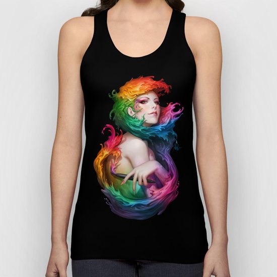 Angel of Colors Unisex Tank Top