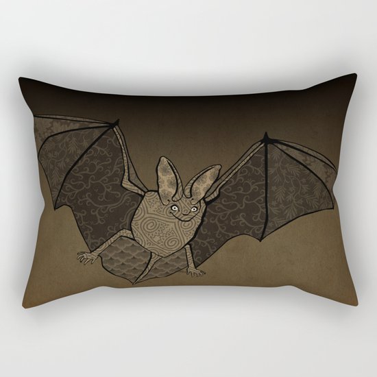 Batty Rectangular Pillow