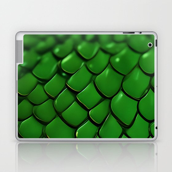 Dragon Skin (Green) Laptop & iPad Skin