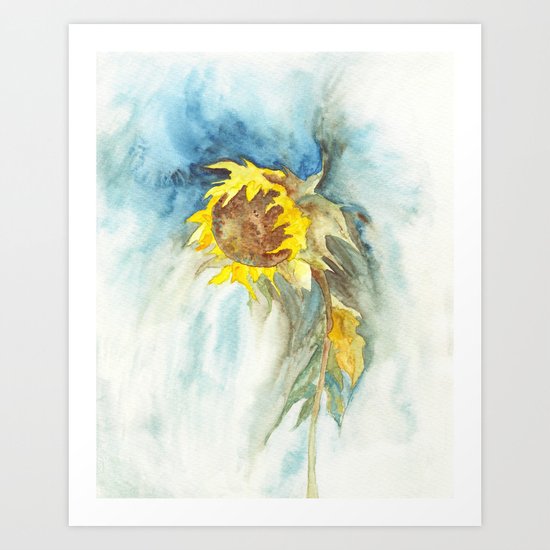 Sunflower Art Print