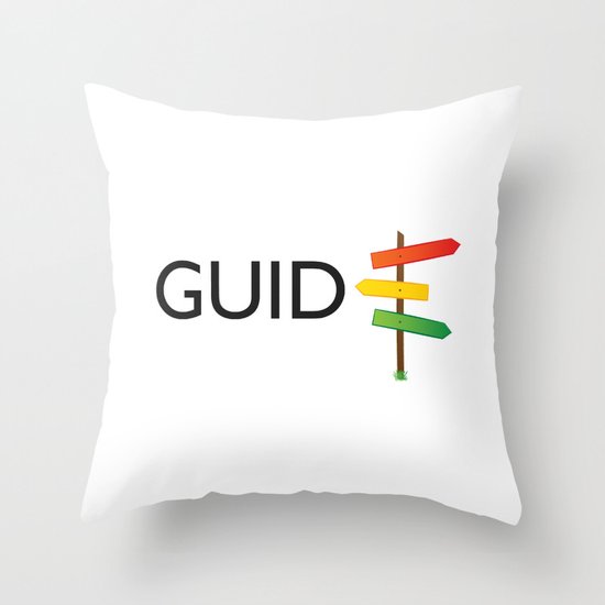 GUIDE Throw Pillow