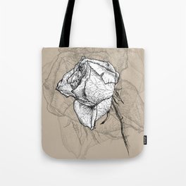 Dying rose Tote Bag