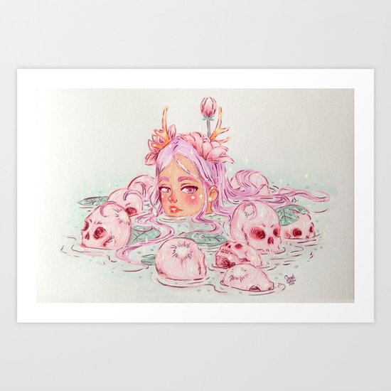 Nothing Art Print