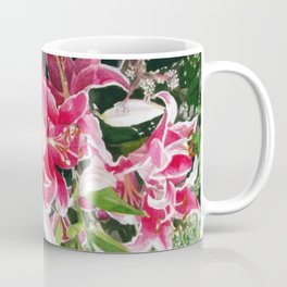 Stargazer Lilies Coffee Mug