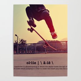 Ollie - Definition Poster