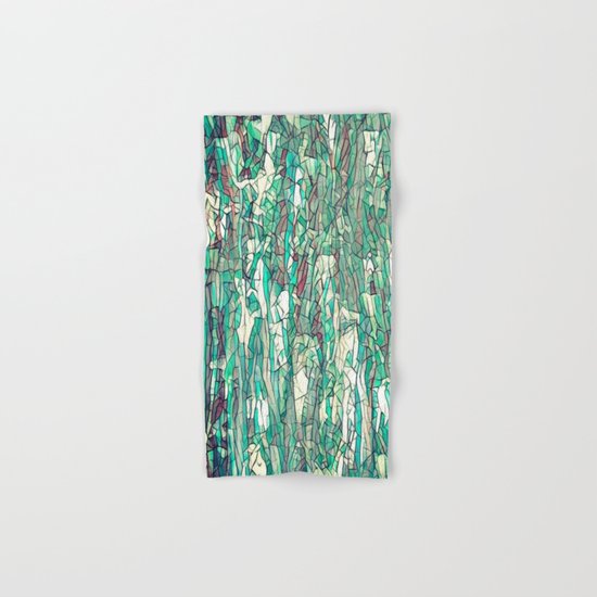 Abstract green Hand & Bath Towel