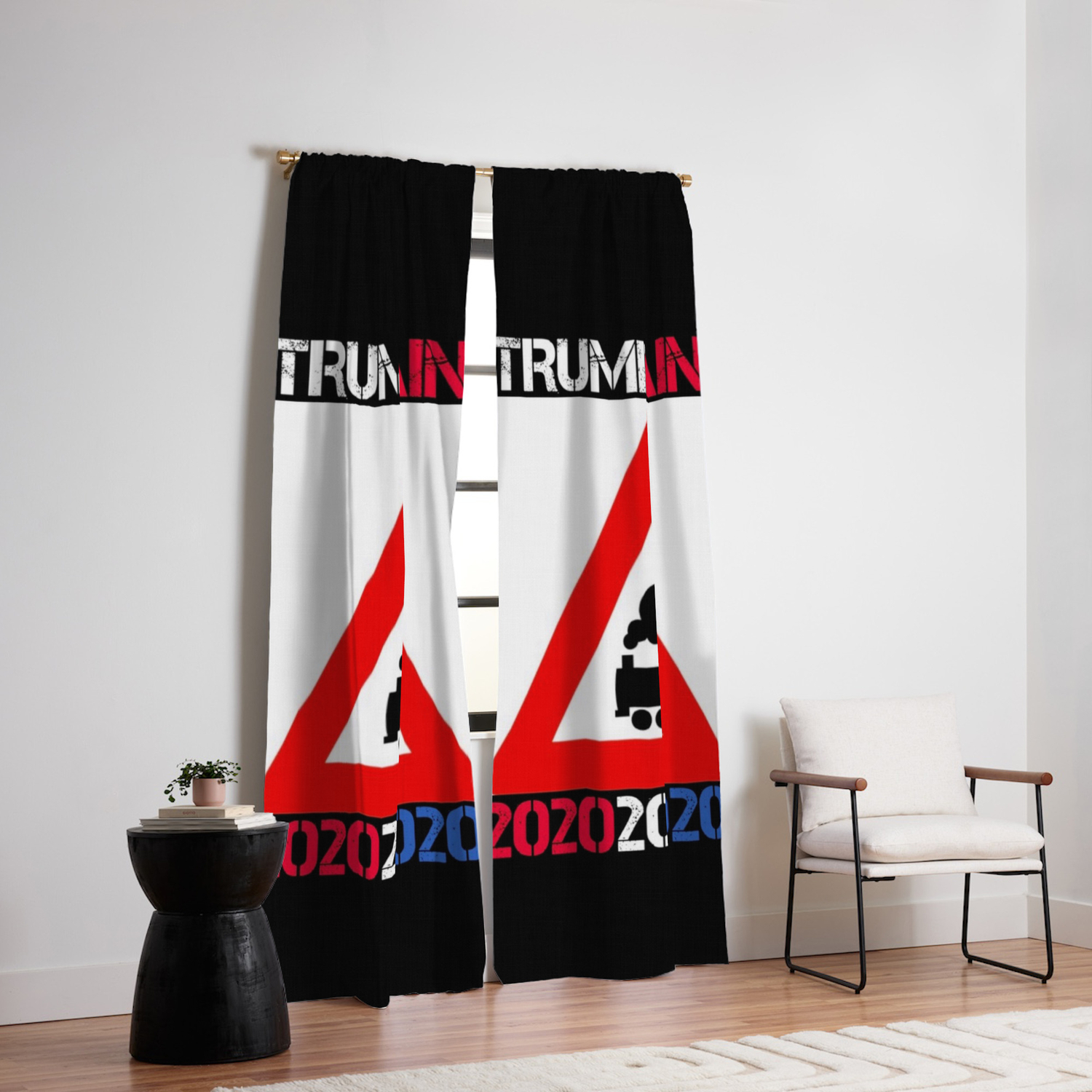 Trump Train 2020 Blackout Curtain By Faithruchti Society6