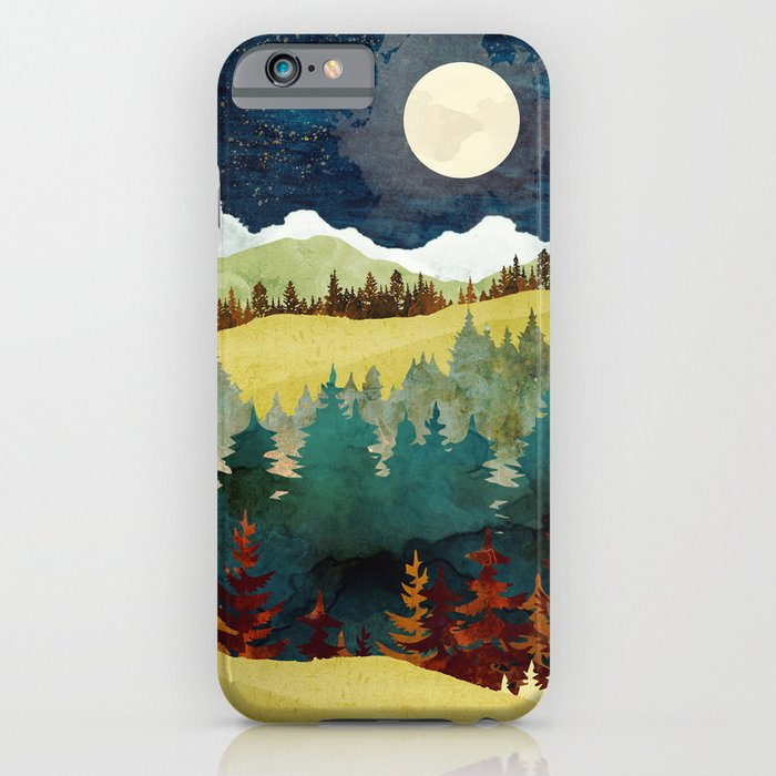 autumn moon iphone case