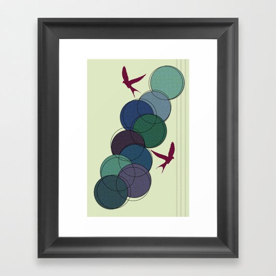 Pollination 1 Framed Art Print