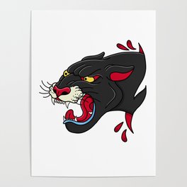 Panthera pardus Poster