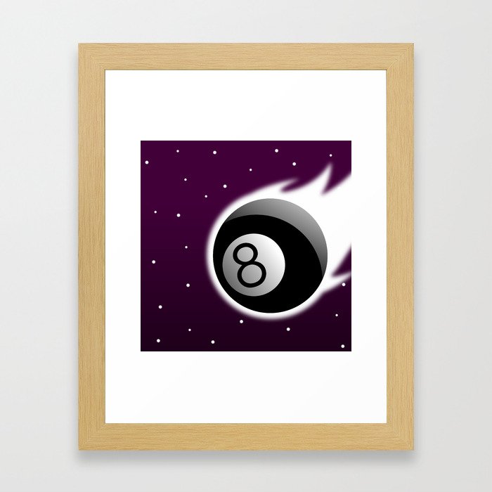 Cosmic Know-it-All Framed Art Print