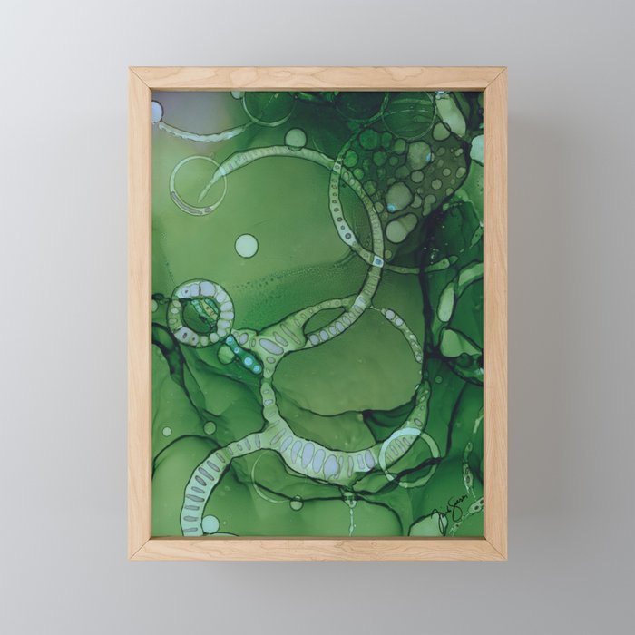 Raindrops Framed Mini Art Print