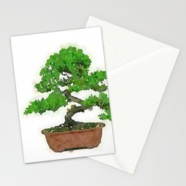 Japanese Bonsai Tree Stationery Card