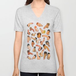 Weenies Peens Schlongs  V Neck T Shirt