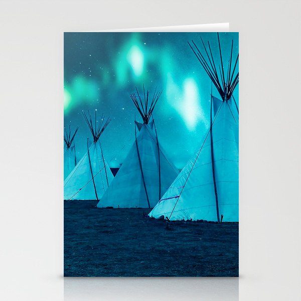 Northern Lights  Stationery Cards