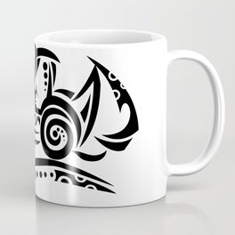 Backhoe Tribal Tattoo Coffee Mug
