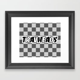 Travheads Checker Framed Art Print