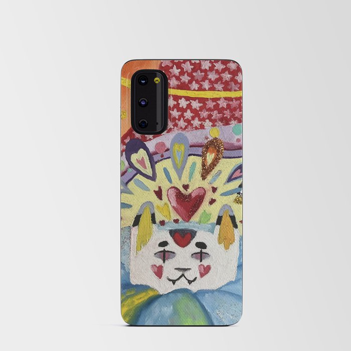 Messy Flowers Android Card Case
