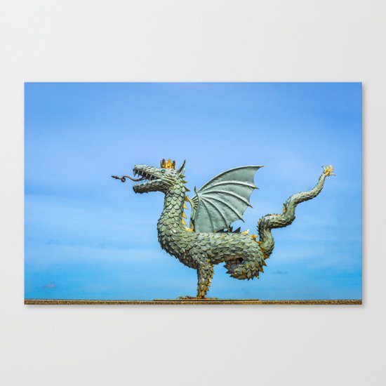 Dragon Zilant Canvas Print