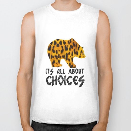 Bear Leopard Biker Tank