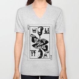 playing cards V Neck T Shirt