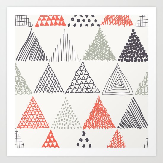 Triangle Art Print